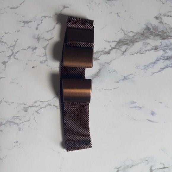 Two Charge 2 Fitbit Bands -Coffee and Black - Picture 1 of 6